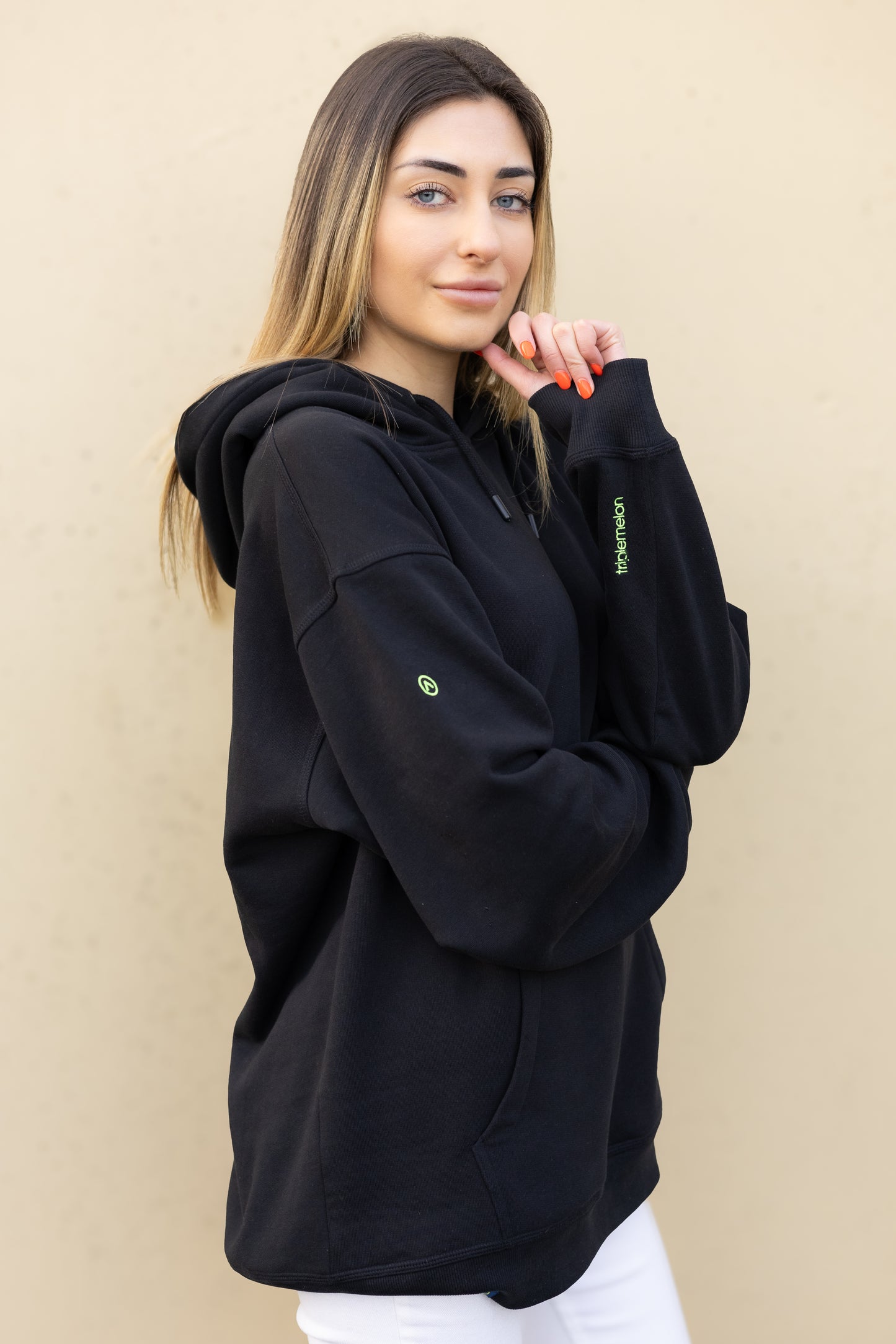 hoodie negra sudaderas streewear